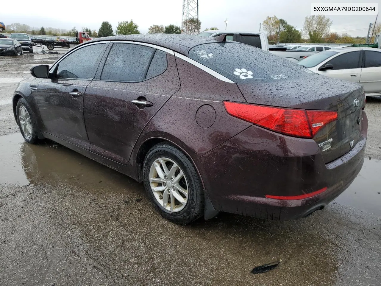 2013 Kia Optima Lx VIN: 5XXGM4A79DG200644 Lot: 74289294