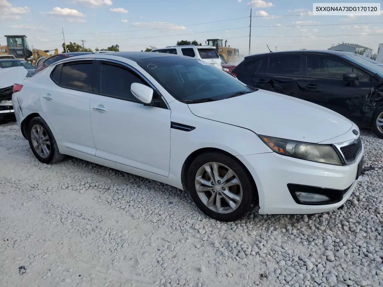 2013 Kia Optima Ex VIN: 5XXGN4A73DG170120 Lot: 74333794