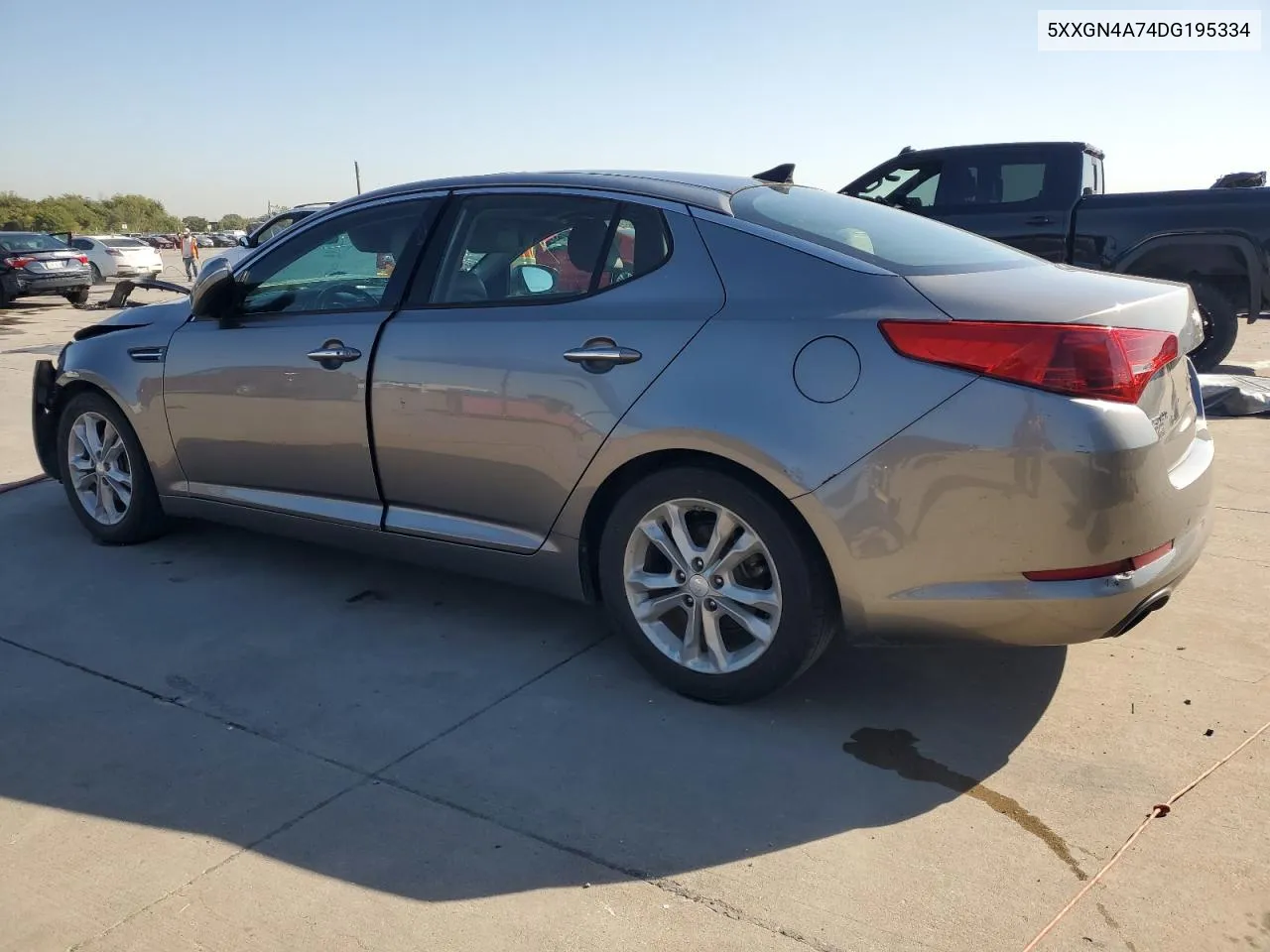 2013 Kia Optima Ex VIN: 5XXGN4A74DG195334 Lot: 74429444