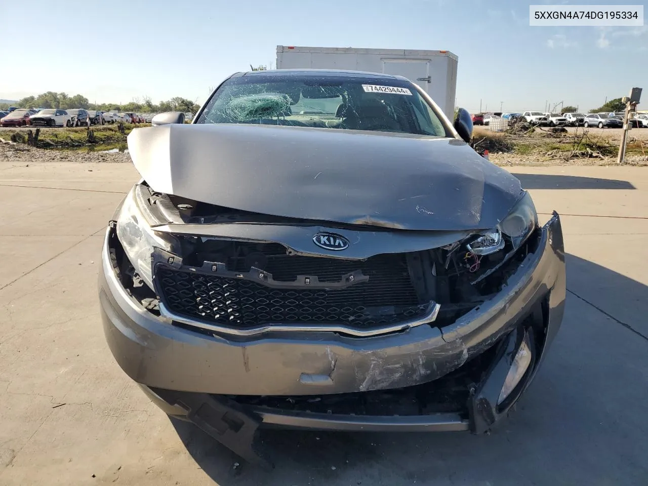 2013 Kia Optima Ex VIN: 5XXGN4A74DG195334 Lot: 74429444