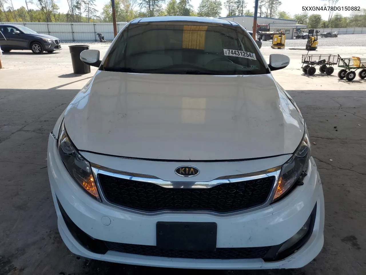 2013 Kia Optima Ex VIN: 5XXGN4A78DG150882 Lot: 74431254