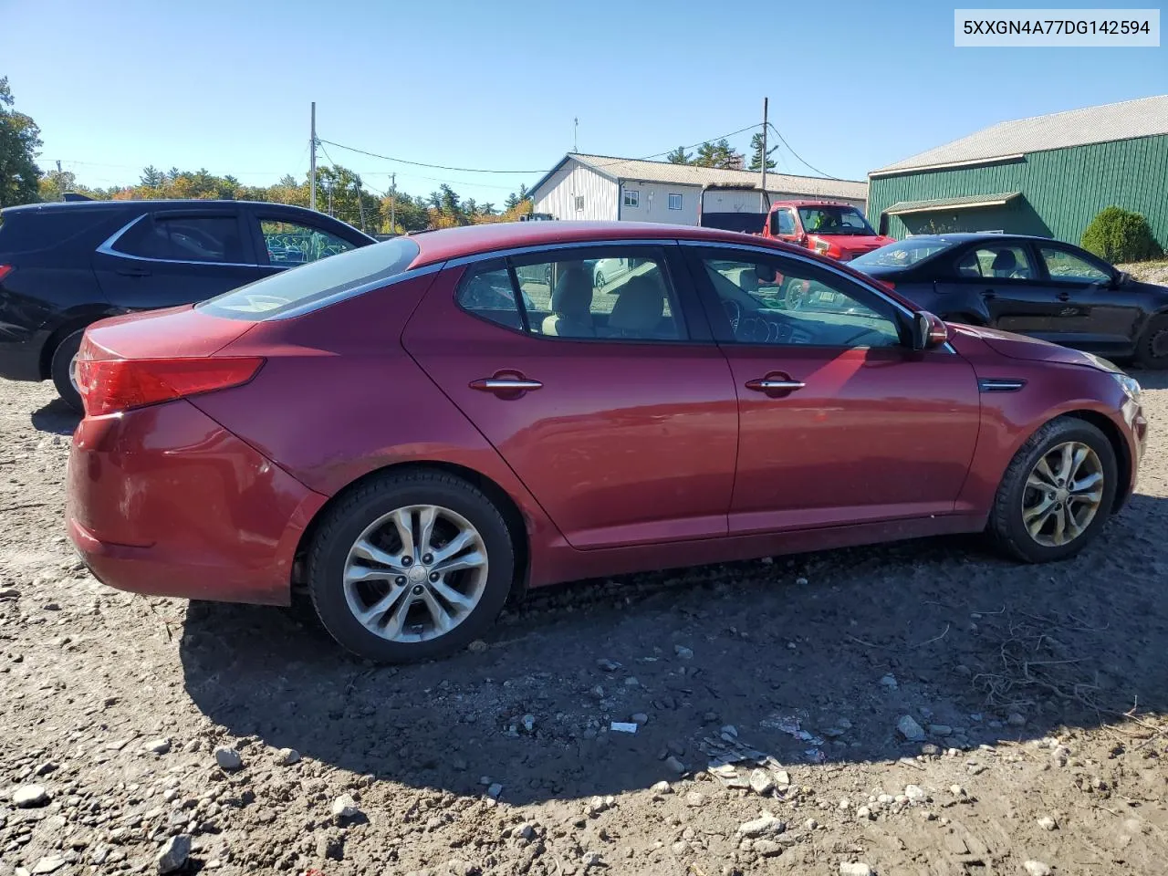 2013 Kia Optima Ex VIN: 5XXGN4A77DG142594 Lot: 74440354