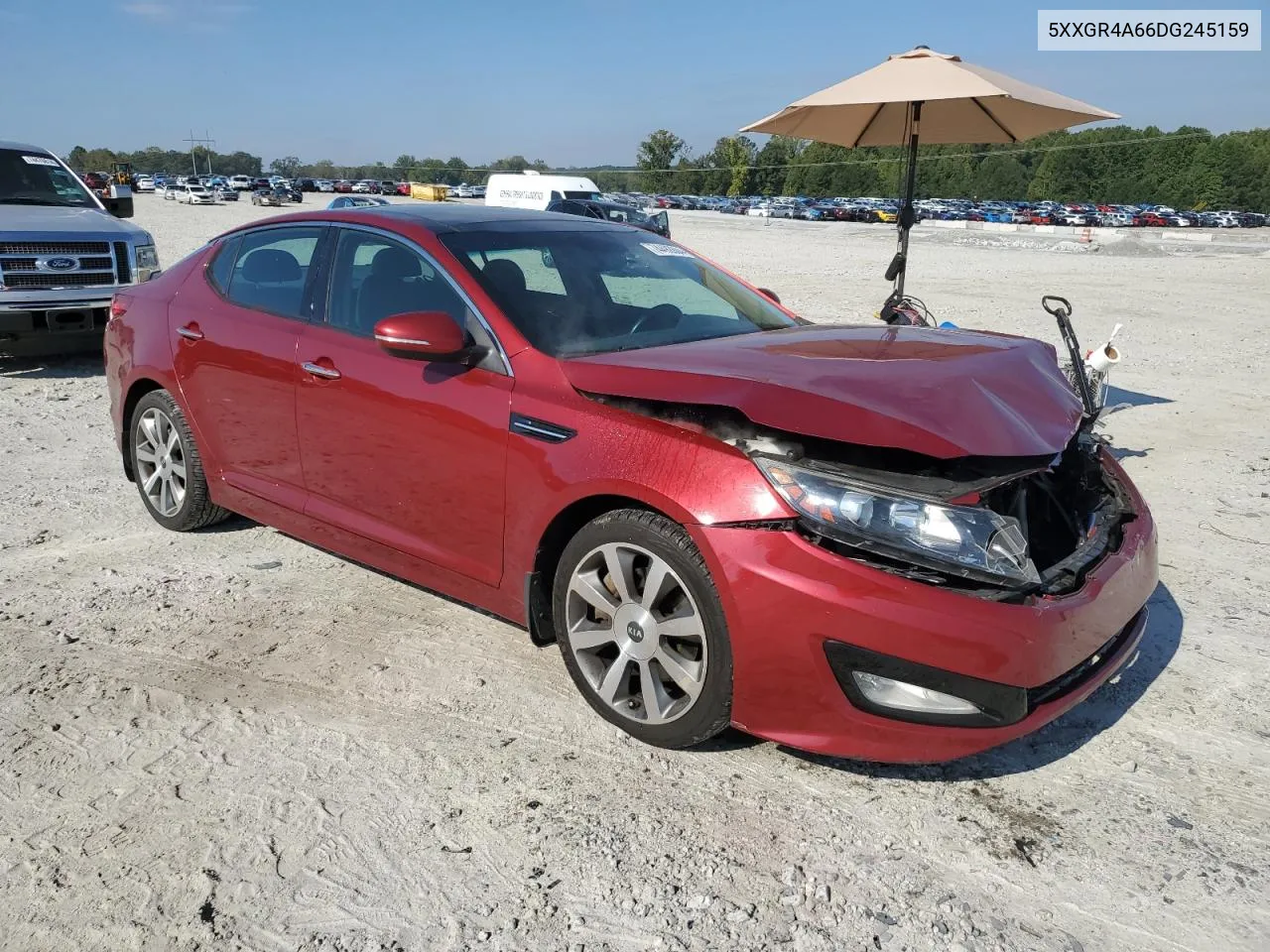 2013 Kia Optima Sx VIN: 5XXGR4A66DG245159 Lot: 74492804