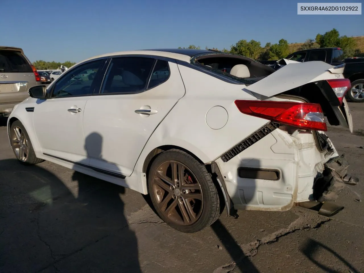 2013 Kia Optima Sx VIN: 5XXGR4A62DG102922 Lot: 74509454