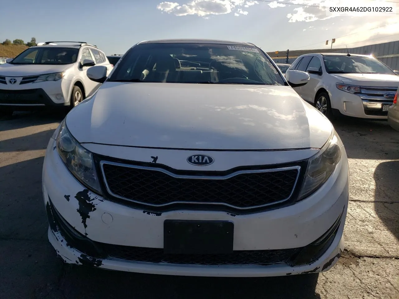 2013 Kia Optima Sx VIN: 5XXGR4A62DG102922 Lot: 74509454