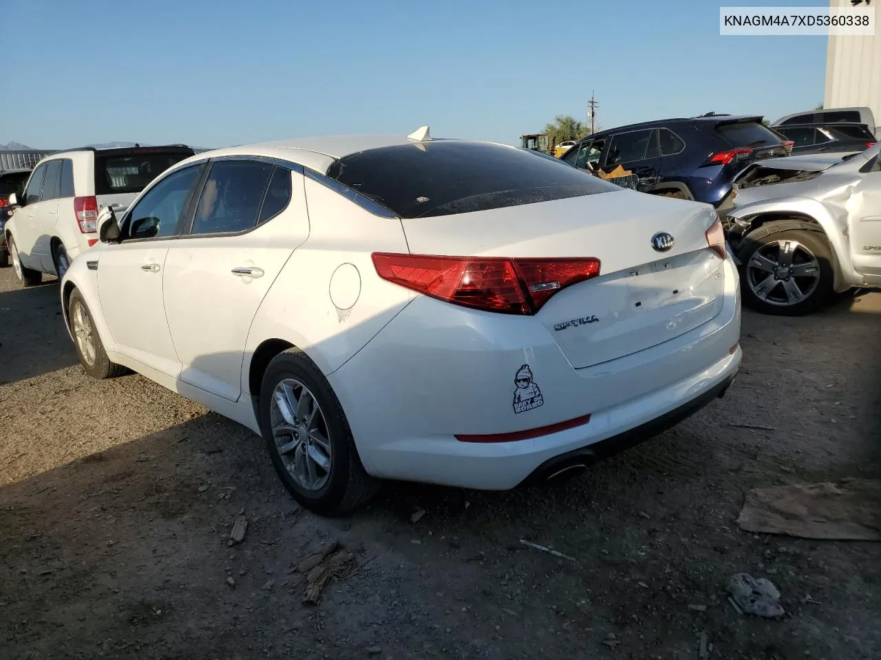 2013 Kia Optima Lx VIN: KNAGM4A7XD5360338 Lot: 74546884