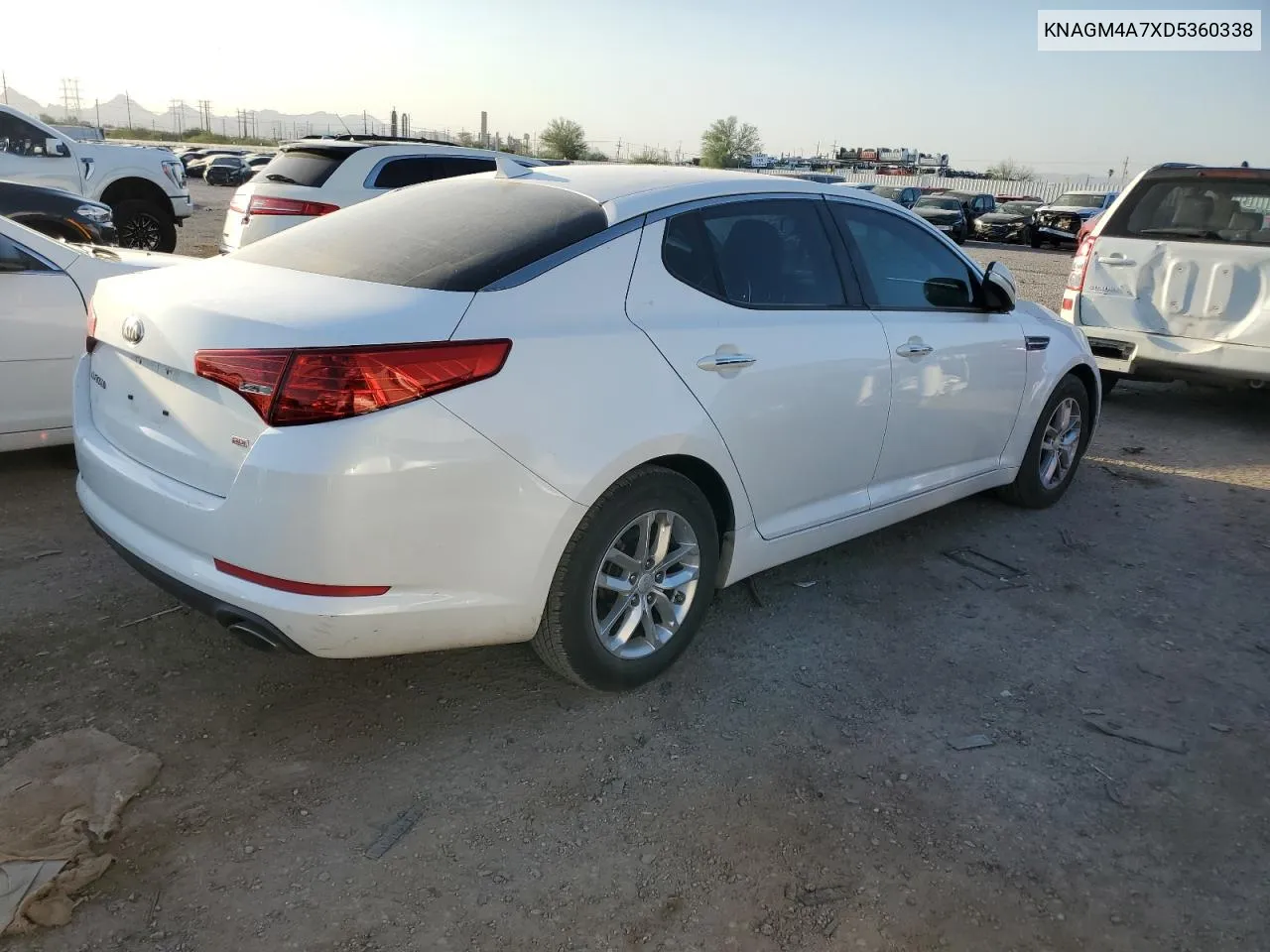 KNAGM4A7XD5360338 2013 Kia Optima Lx