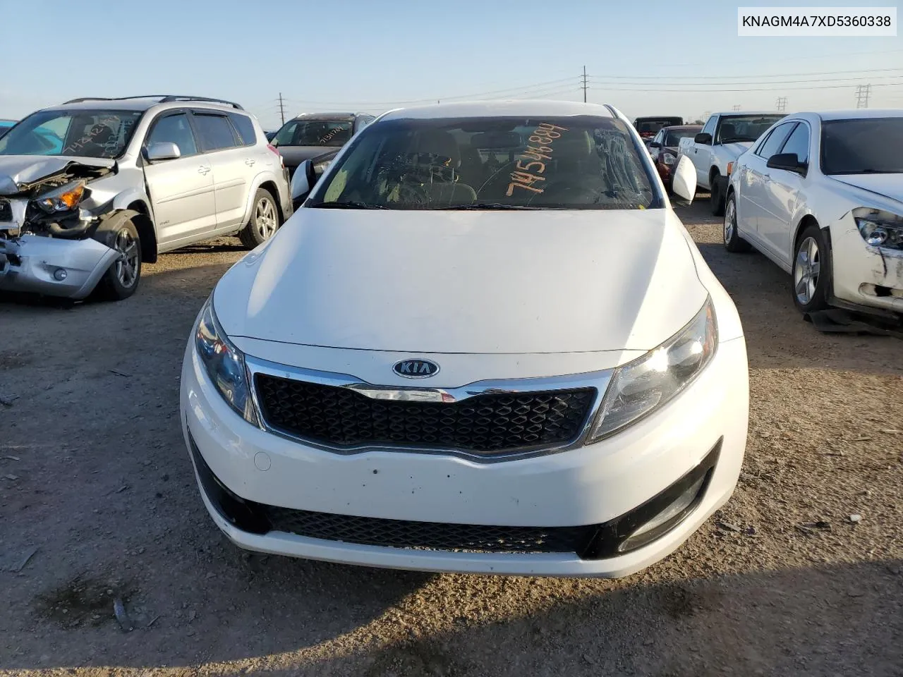 2013 Kia Optima Lx VIN: KNAGM4A7XD5360338 Lot: 74546884