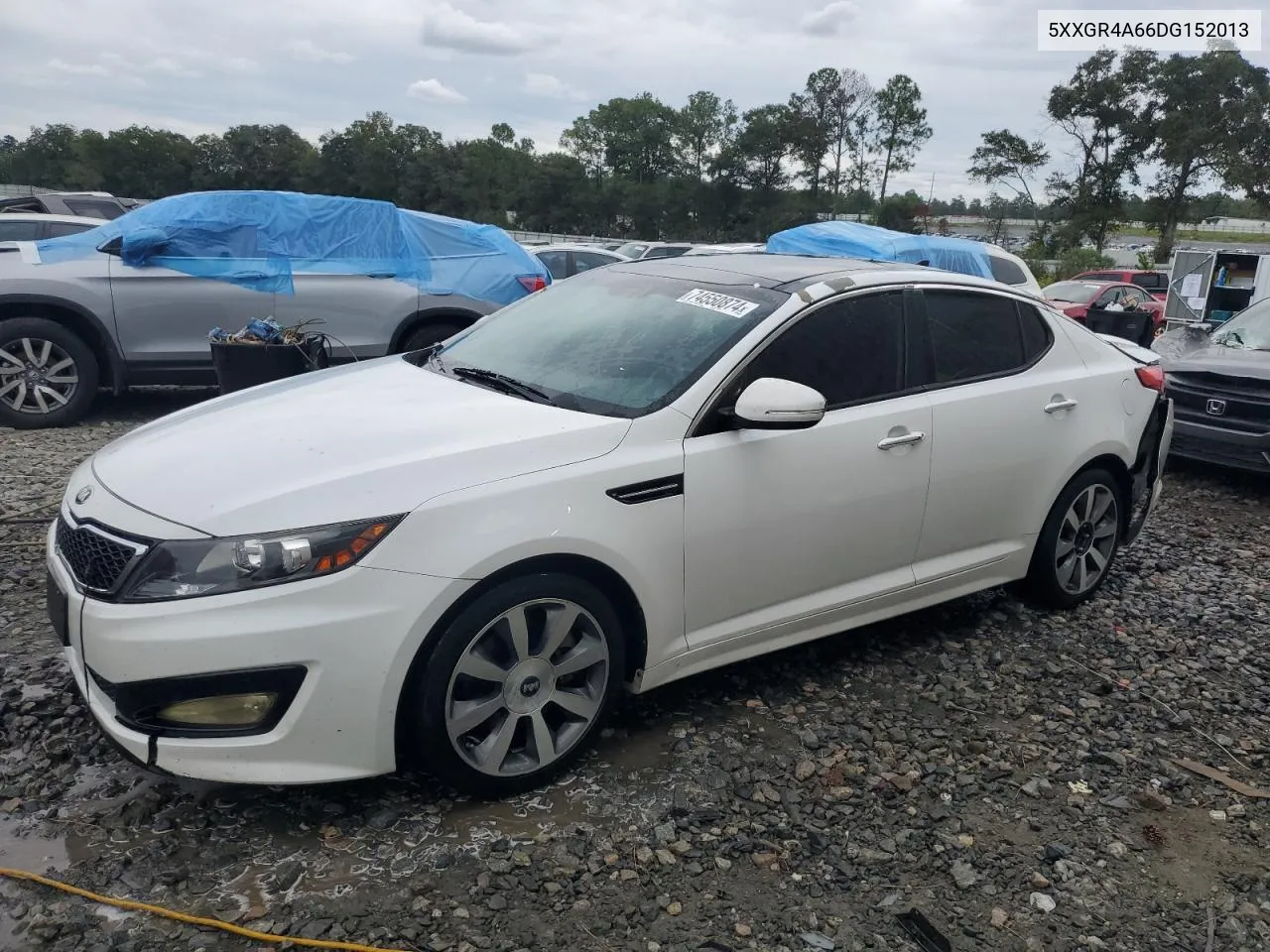 2013 Kia Optima Sx VIN: 5XXGR4A66DG152013 Lot: 74550874