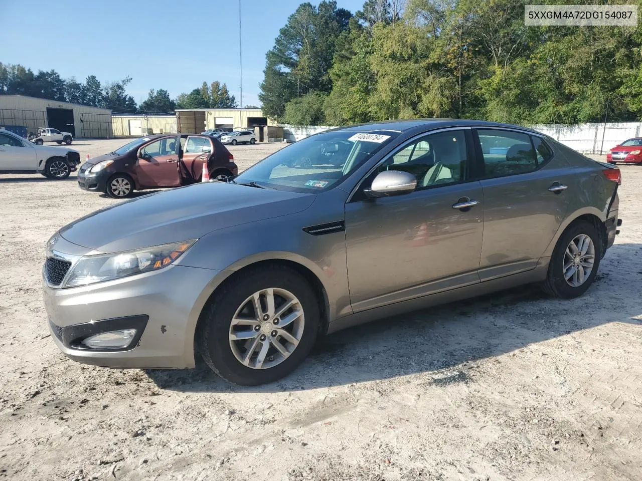 5XXGM4A72DG154087 2013 Kia Optima Lx