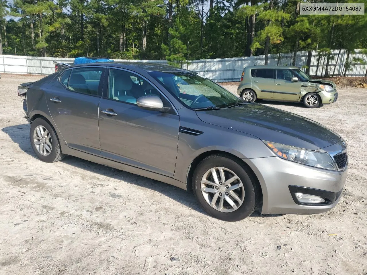 5XXGM4A72DG154087 2013 Kia Optima Lx