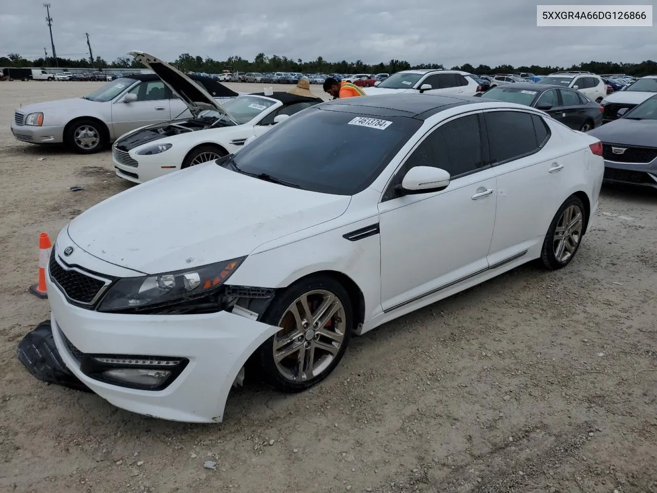 2013 Kia Optima Sx VIN: 5XXGR4A66DG126866 Lot: 74613784