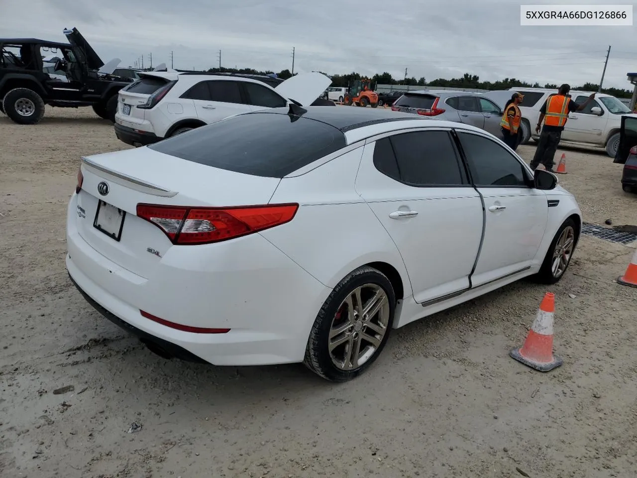 2013 Kia Optima Sx VIN: 5XXGR4A66DG126866 Lot: 74613784