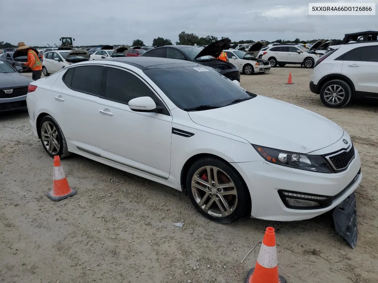 2013 Kia Optima Sx VIN: 5XXGR4A66DG126866 Lot: 74613784