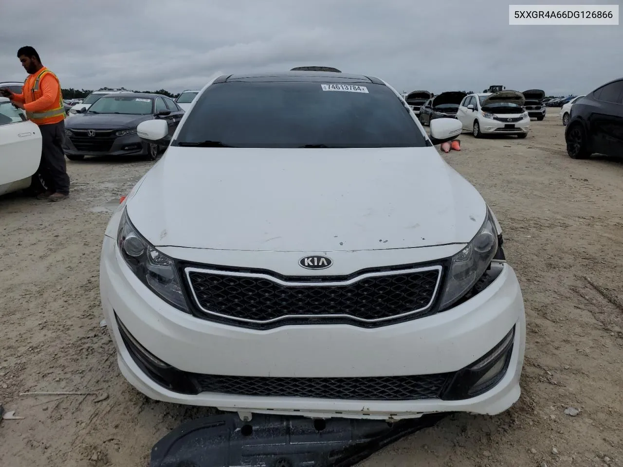 2013 Kia Optima Sx VIN: 5XXGR4A66DG126866 Lot: 74613784