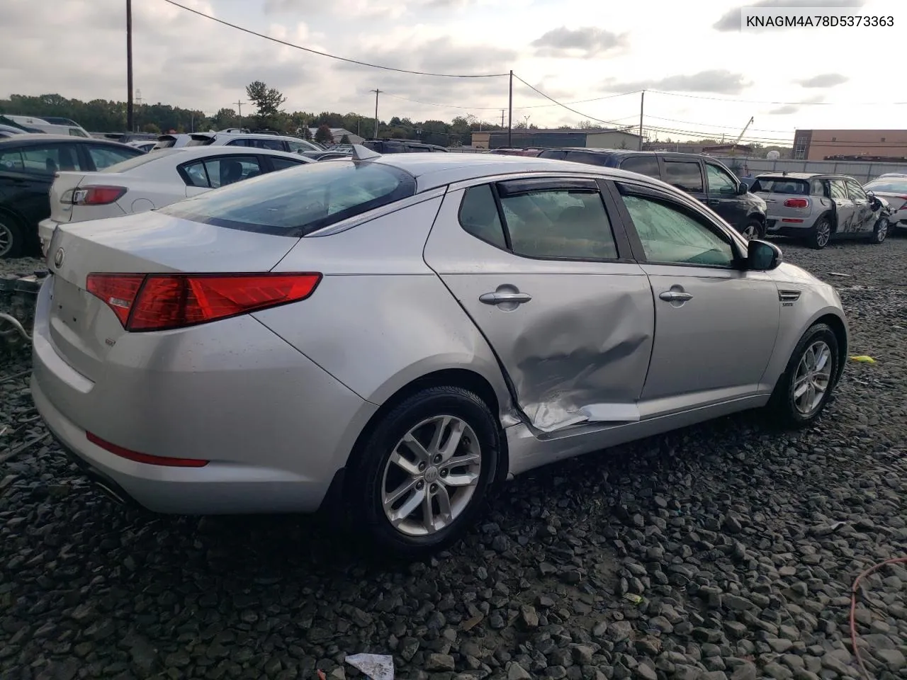 2013 Kia Optima Lx VIN: KNAGM4A78D5373363 Lot: 74691724