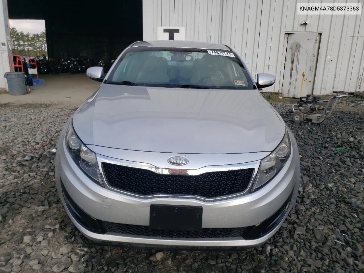 2013 Kia Optima Lx VIN: KNAGM4A78D5373363 Lot: 74691724