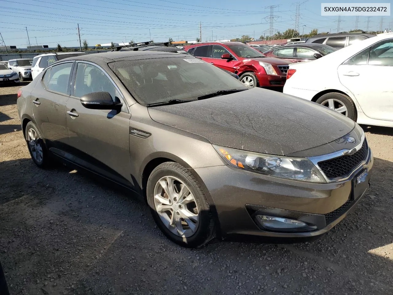 2013 Kia Optima Ex VIN: 5XXGN4A75DG232472 Lot: 74820534