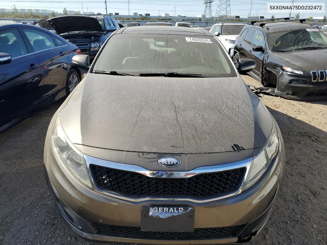 5XXGN4A75DG232472 2013 Kia Optima Ex