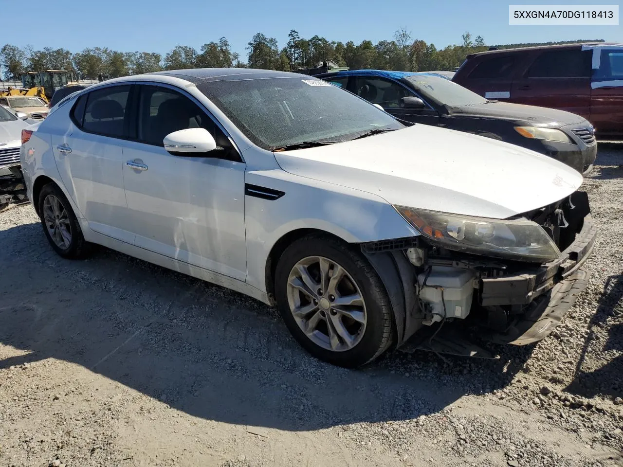 2013 Kia Optima Ex VIN: 5XXGN4A70DG118413 Lot: 74923974