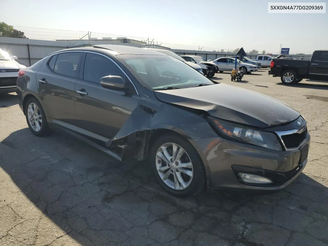 2013 Kia Optima Ex VIN: 5XXGN4A77DG209369 Lot: 74925064