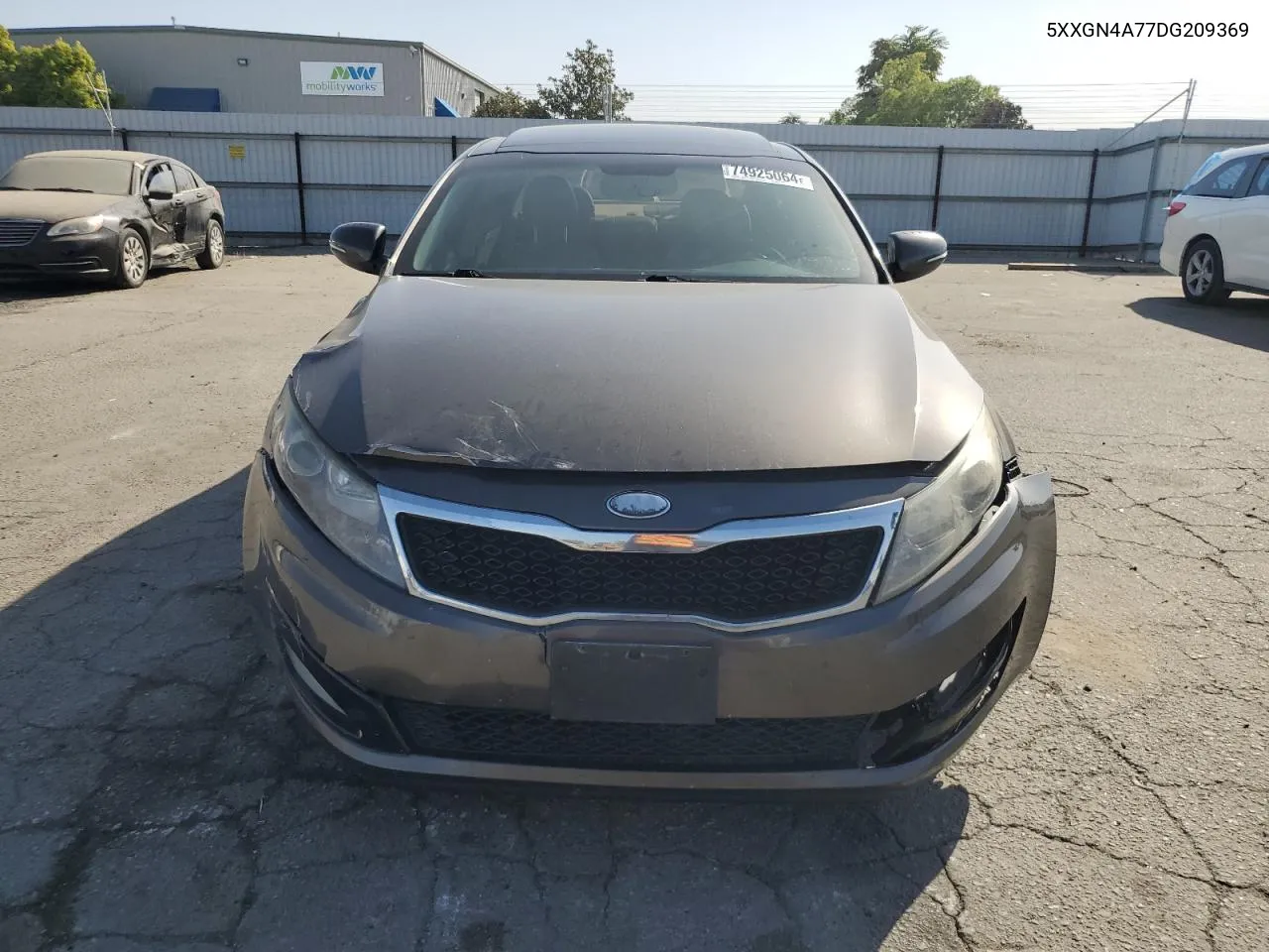 5XXGN4A77DG209369 2013 Kia Optima Ex