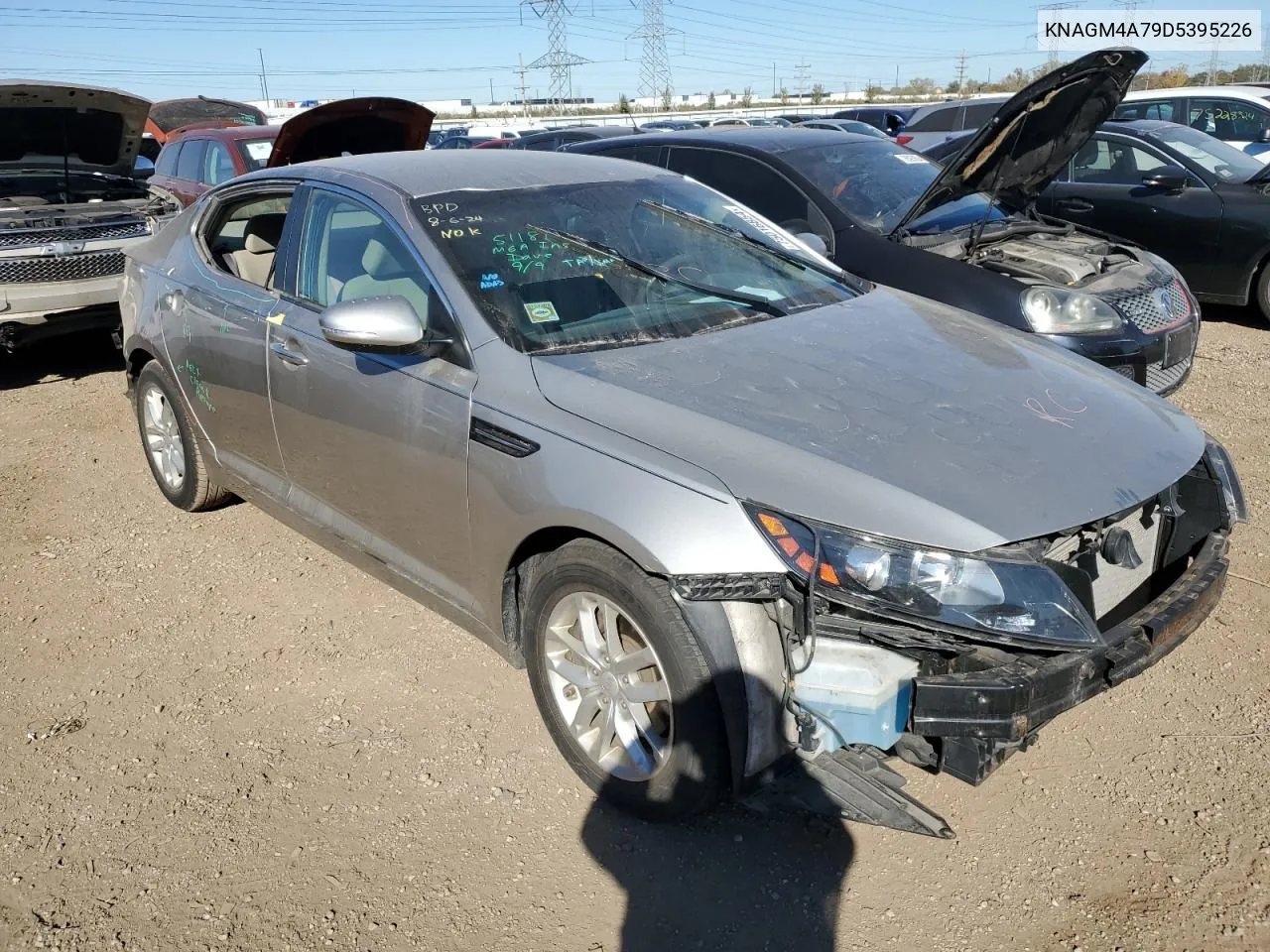 2013 Kia Optima Lx VIN: KNAGM4A79D5395226 Lot: 75016854