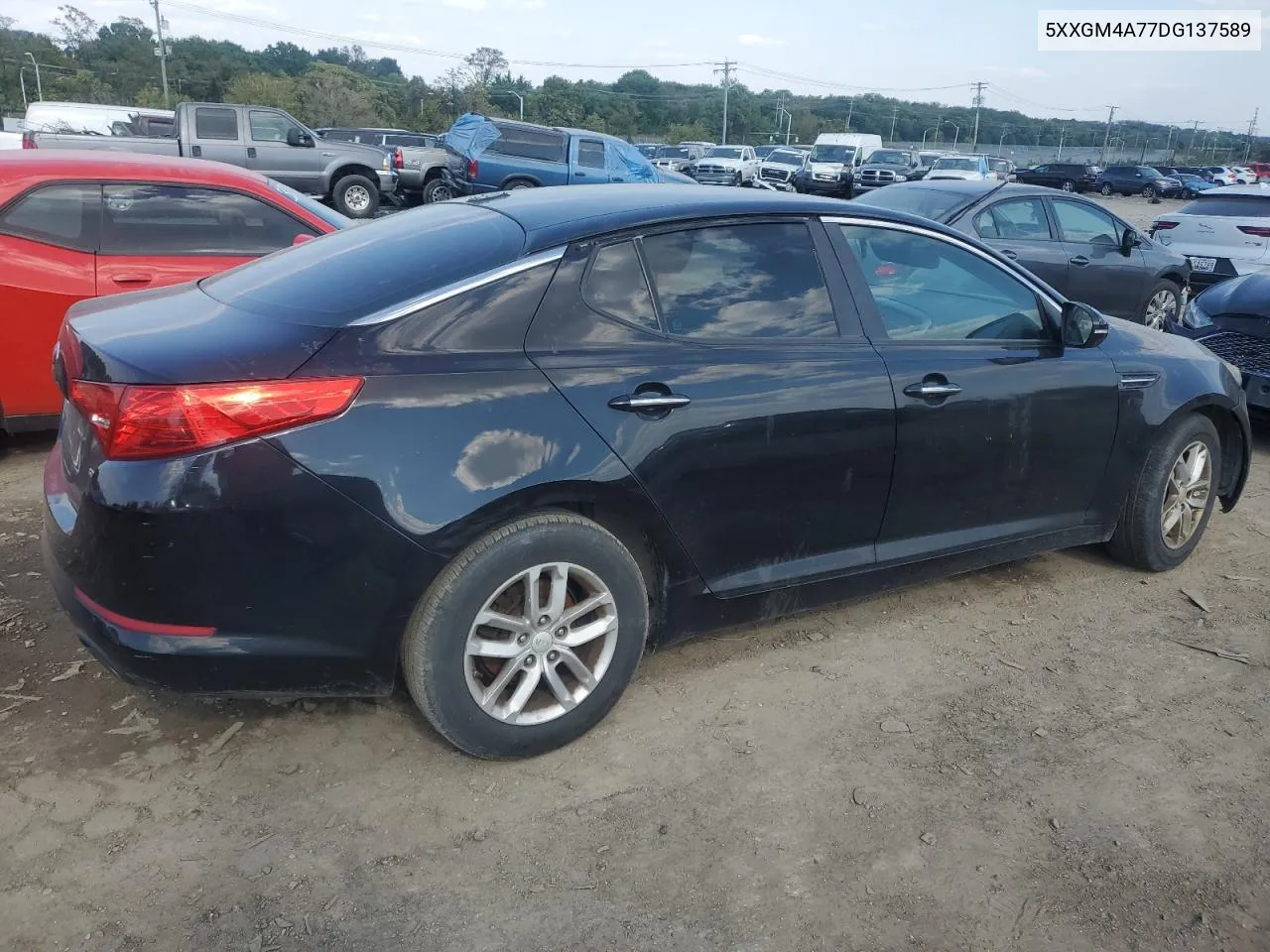 2013 Kia Optima Lx VIN: 5XXGM4A77DG137589 Lot: 75090344