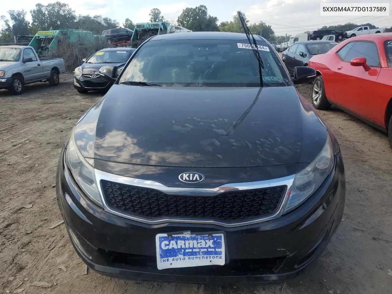 2013 Kia Optima Lx VIN: 5XXGM4A77DG137589 Lot: 75090344