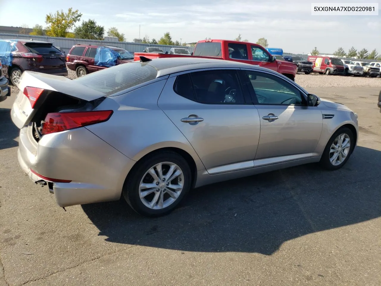 2013 Kia Optima Ex VIN: 5XXGN4A7XDG220981 Lot: 75114324