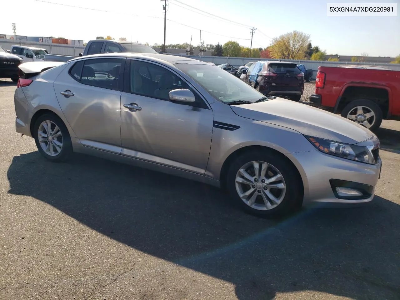 5XXGN4A7XDG220981 2013 Kia Optima Ex