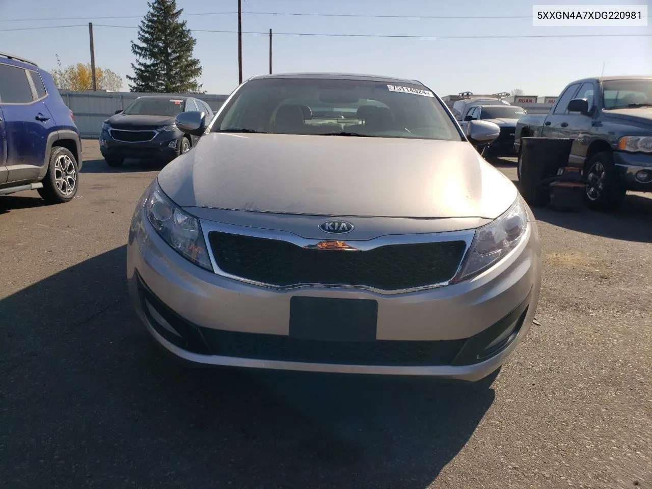 5XXGN4A7XDG220981 2013 Kia Optima Ex