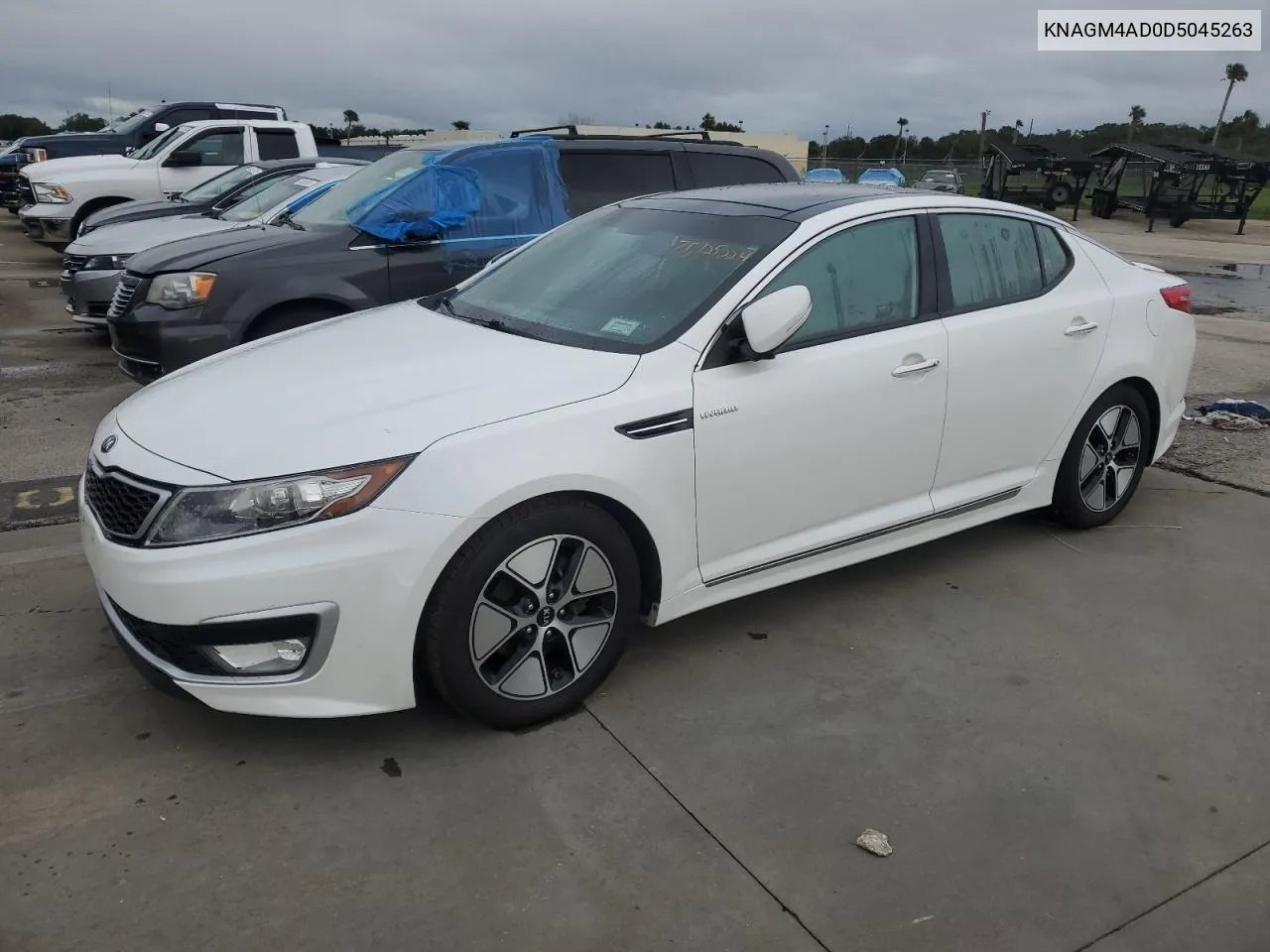 KNAGM4AD0D5045263 2013 Kia Optima Hybrid