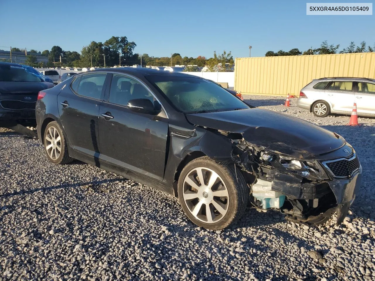 2013 Kia Optima Sx VIN: 5XXGR4A65DG105409 Lot: 75159094