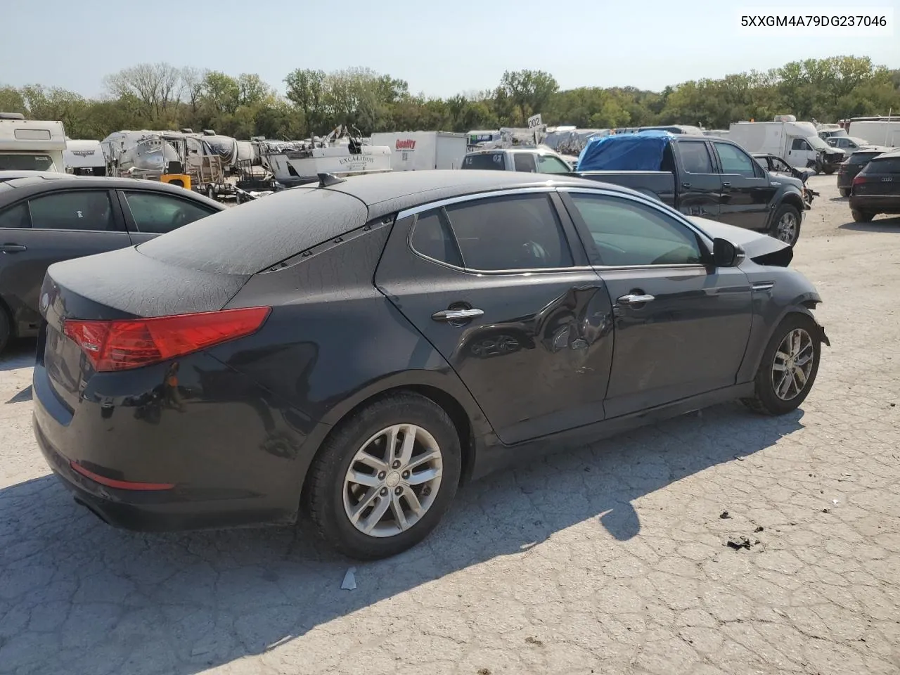 2013 Kia Optima Lx VIN: 5XXGM4A79DG237046 Lot: 75173964