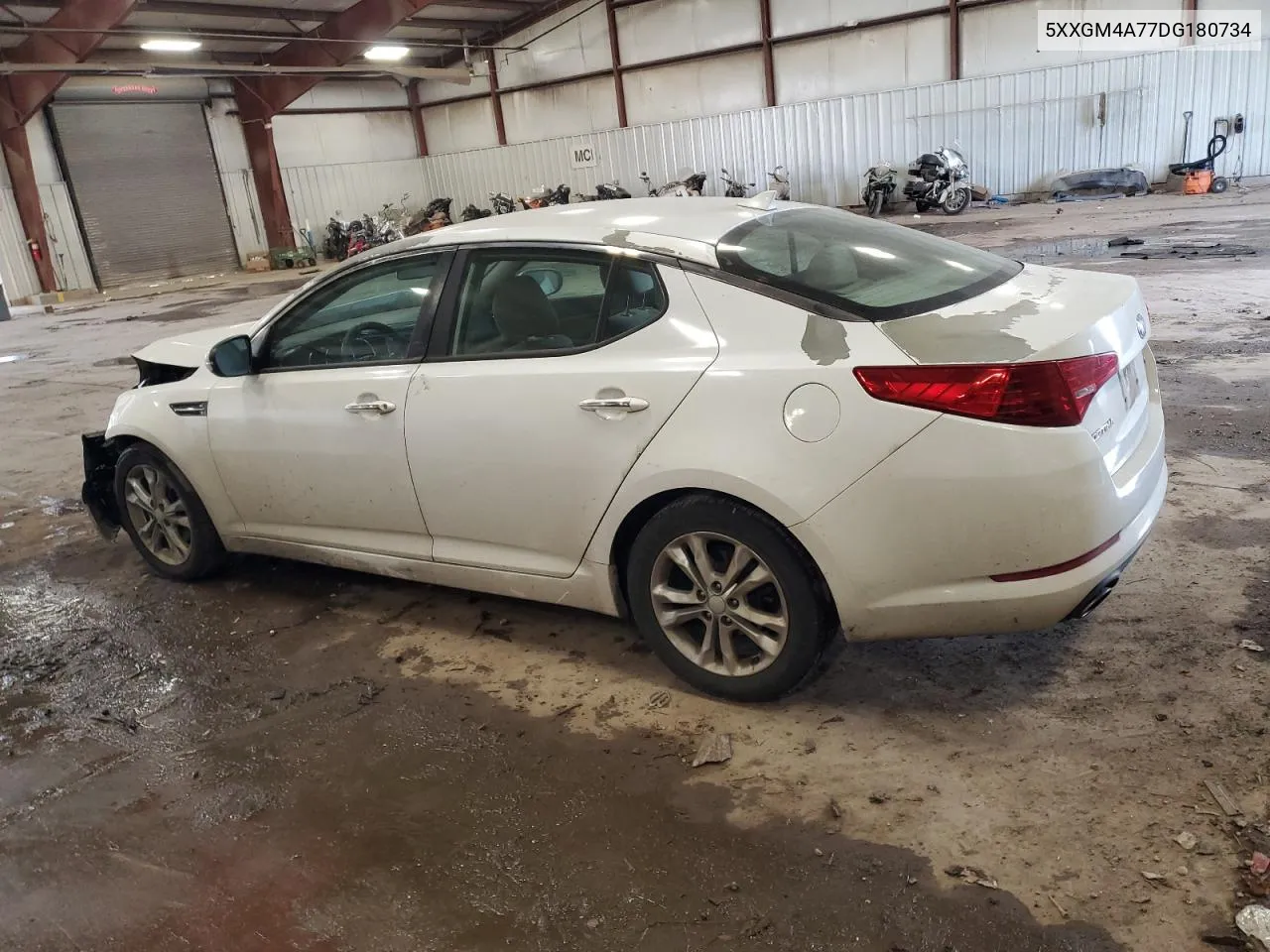 2013 Kia Optima Lx VIN: 5XXGM4A77DG180734 Lot: 75199014