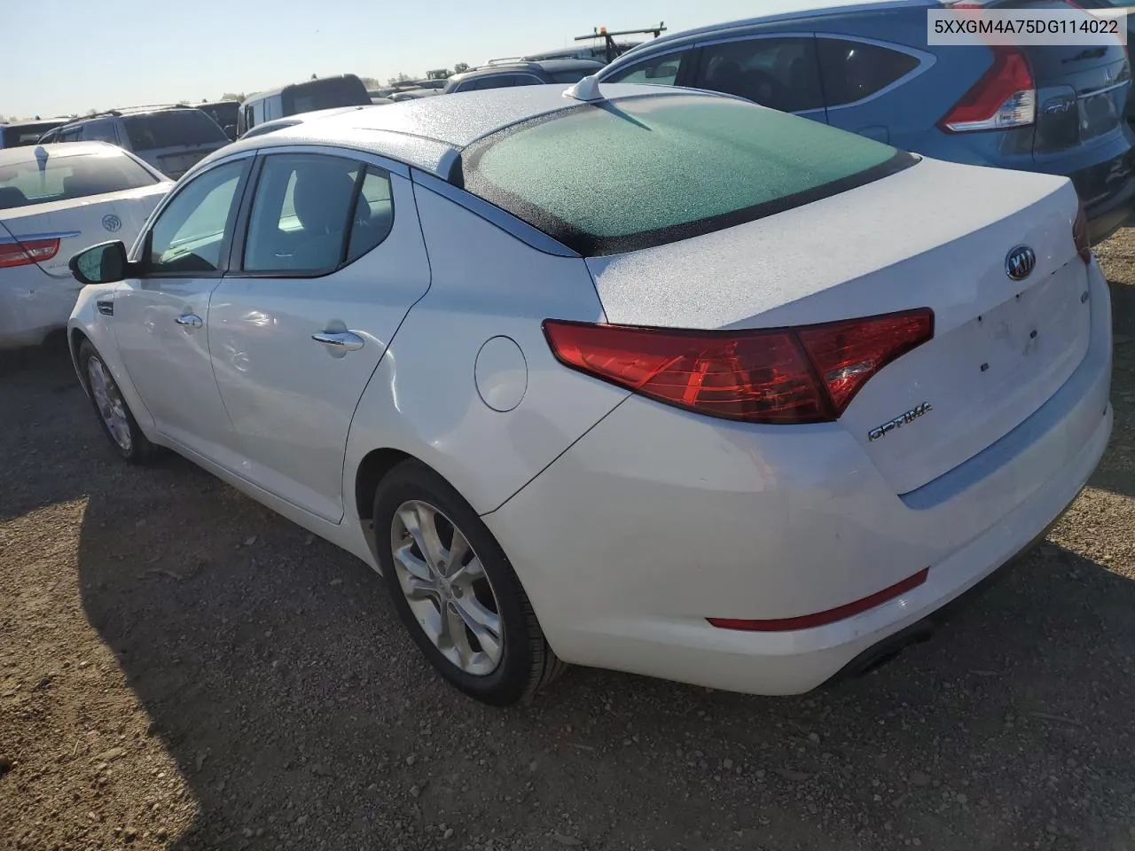 5XXGM4A75DG114022 2013 Kia Optima Lx