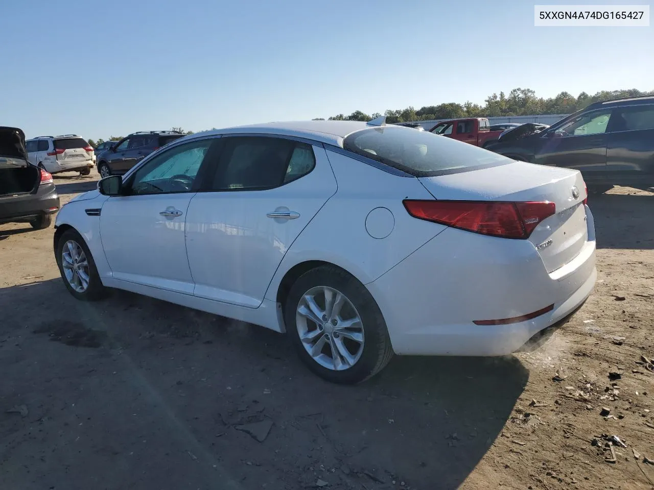 2013 Kia Optima Ex VIN: 5XXGN4A74DG165427 Lot: 75299014