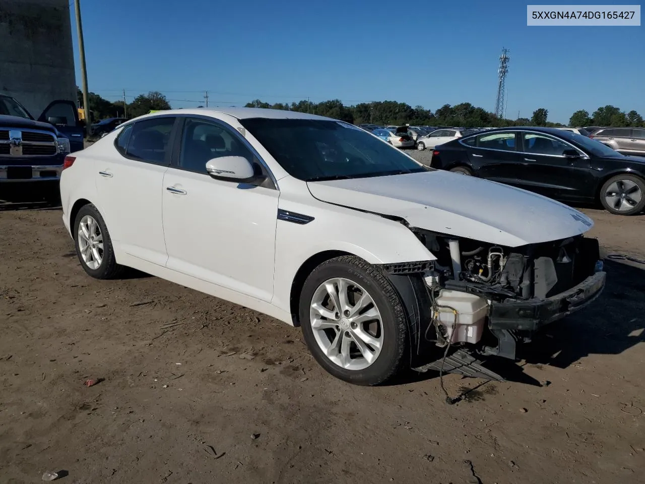 2013 Kia Optima Ex VIN: 5XXGN4A74DG165427 Lot: 75299014