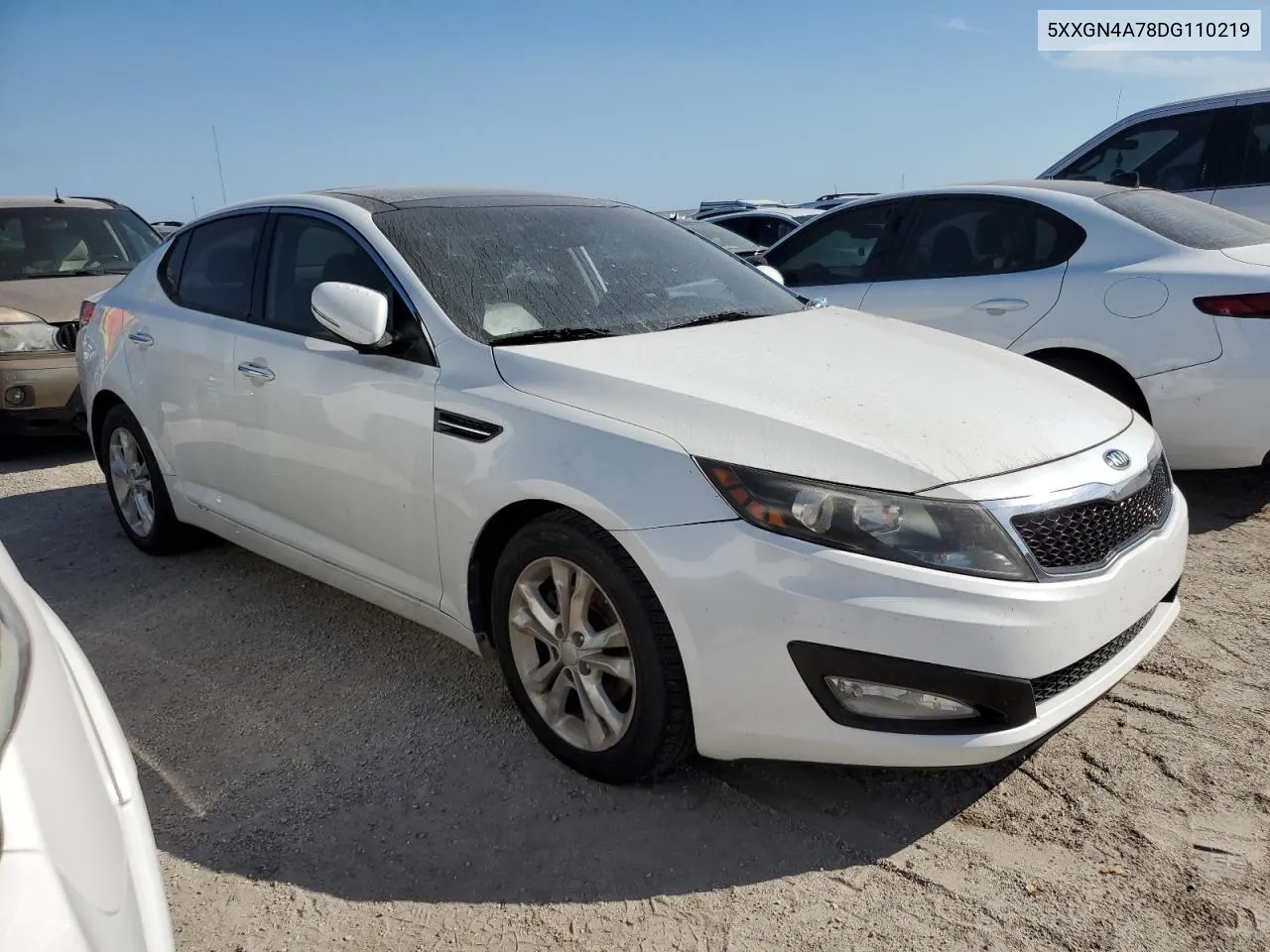 5XXGN4A78DG110219 2013 Kia Optima Ex