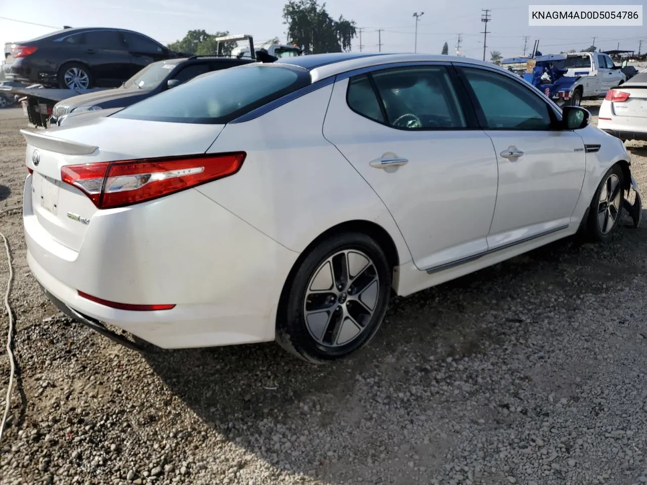 KNAGM4AD0D5054786 2013 Kia Optima Hybrid