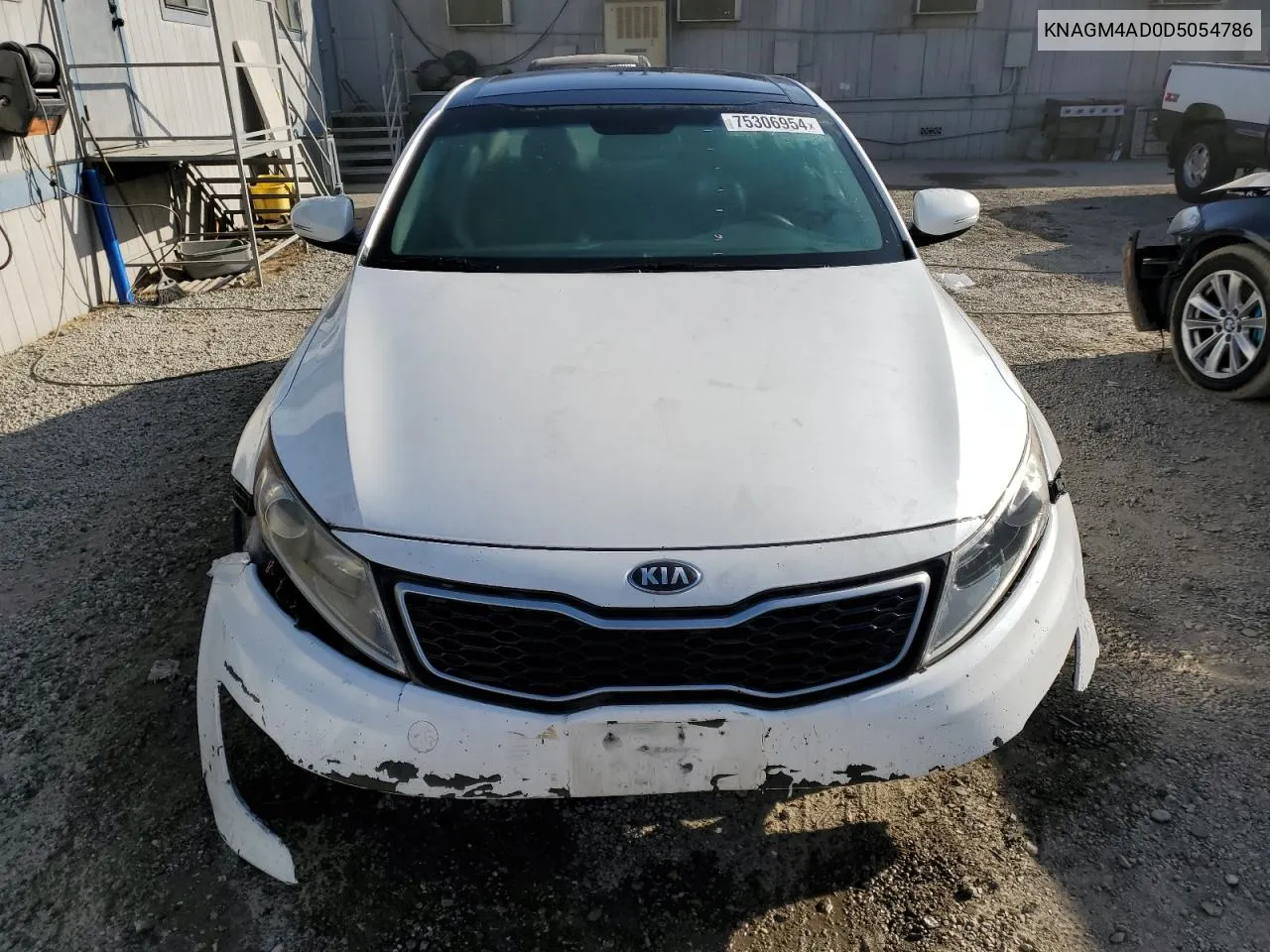 2013 Kia Optima Hybrid VIN: KNAGM4AD0D5054786 Lot: 75306954