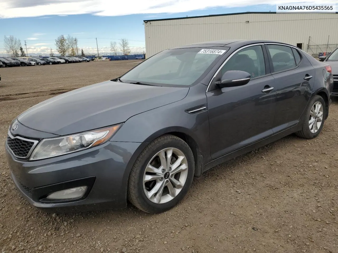 KNAGN4A76D5435565 2013 Kia Optima Ex