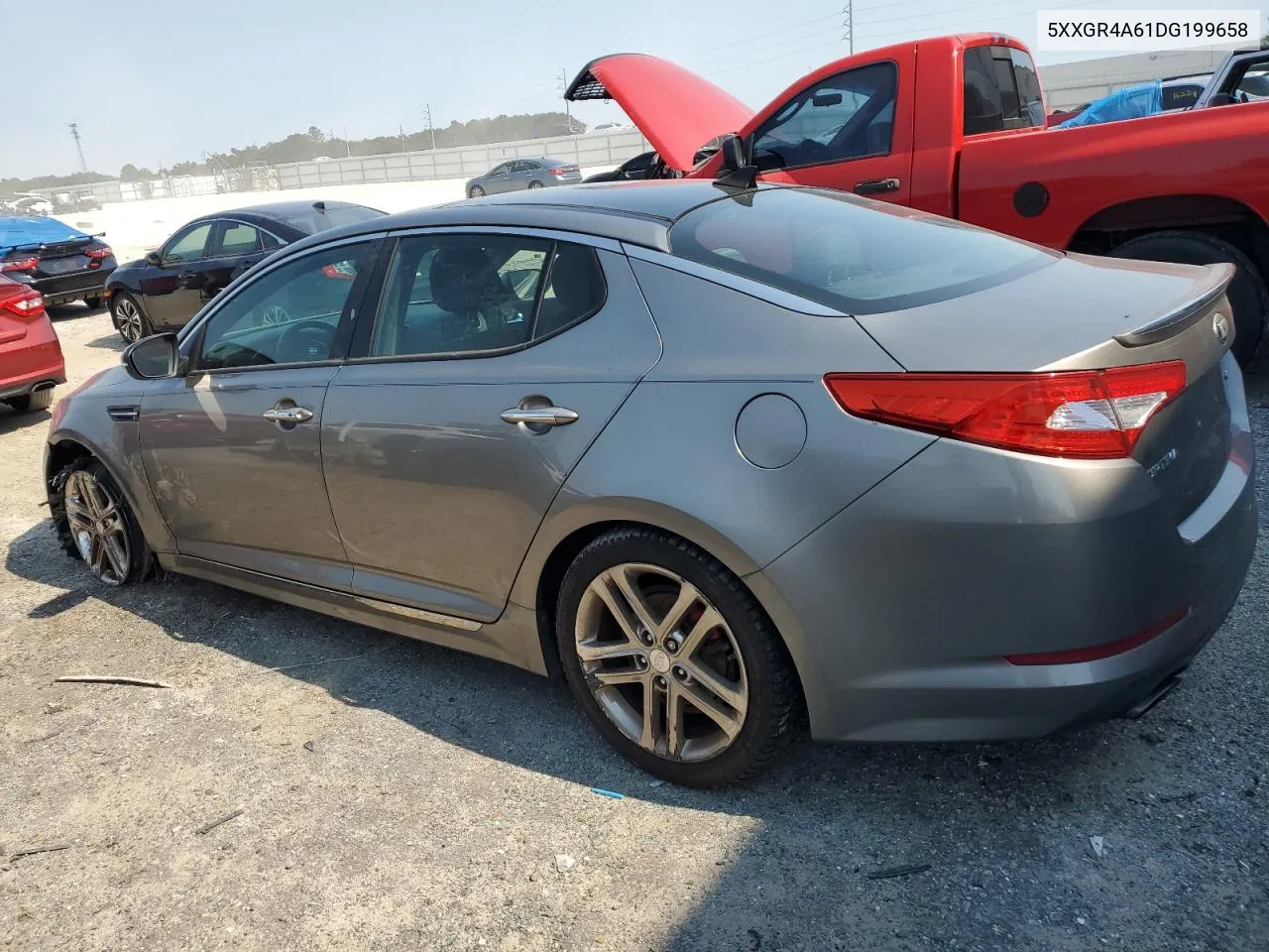 2013 Kia Optima Sx VIN: 5XXGR4A61DG199658 Lot: 75387154