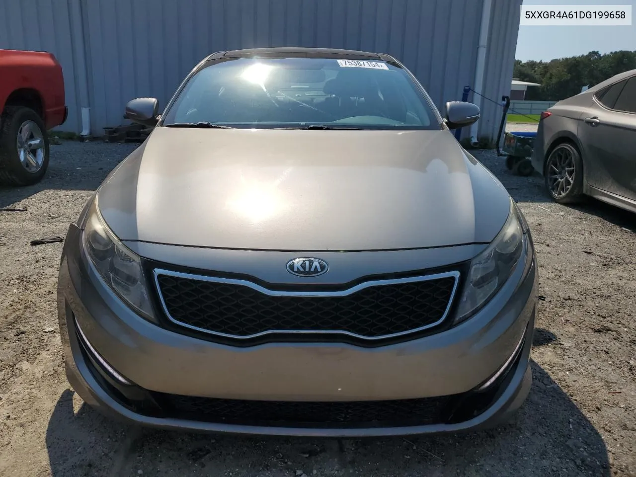 2013 Kia Optima Sx VIN: 5XXGR4A61DG199658 Lot: 75387154