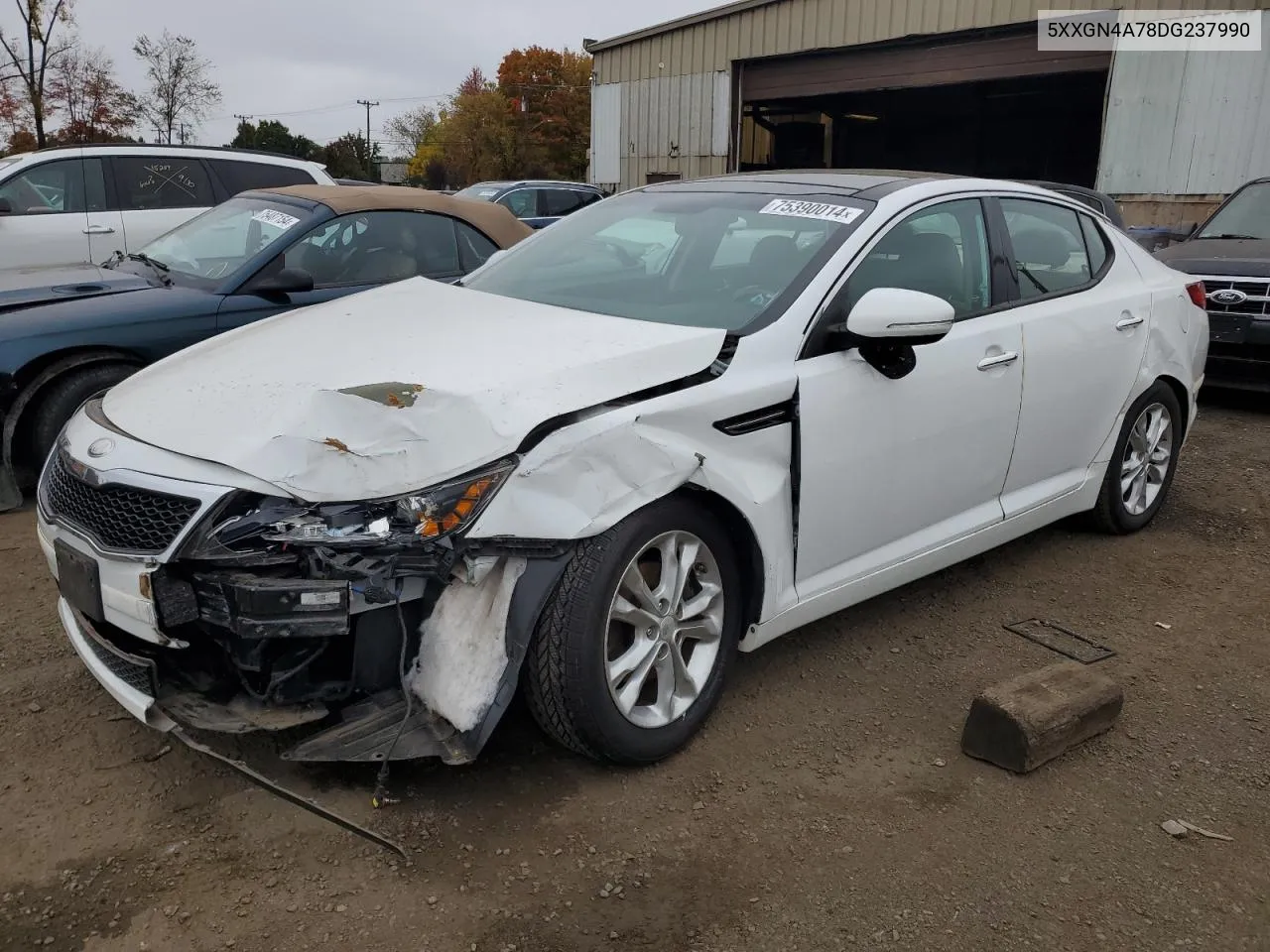 2013 Kia Optima Ex VIN: 5XXGN4A78DG237990 Lot: 75390014