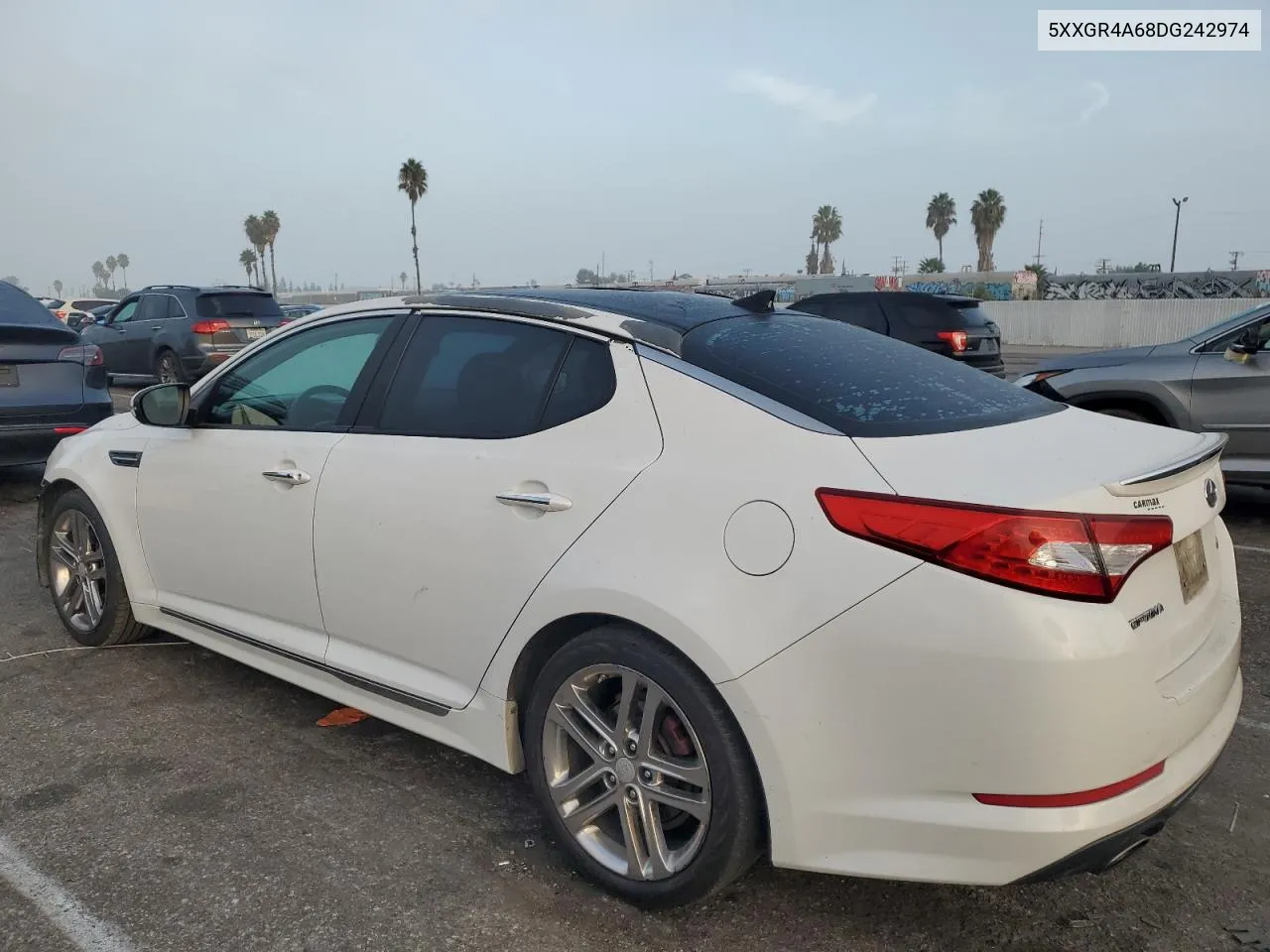 2013 Kia Optima Sx VIN: 5XXGR4A68DG242974 Lot: 75440064