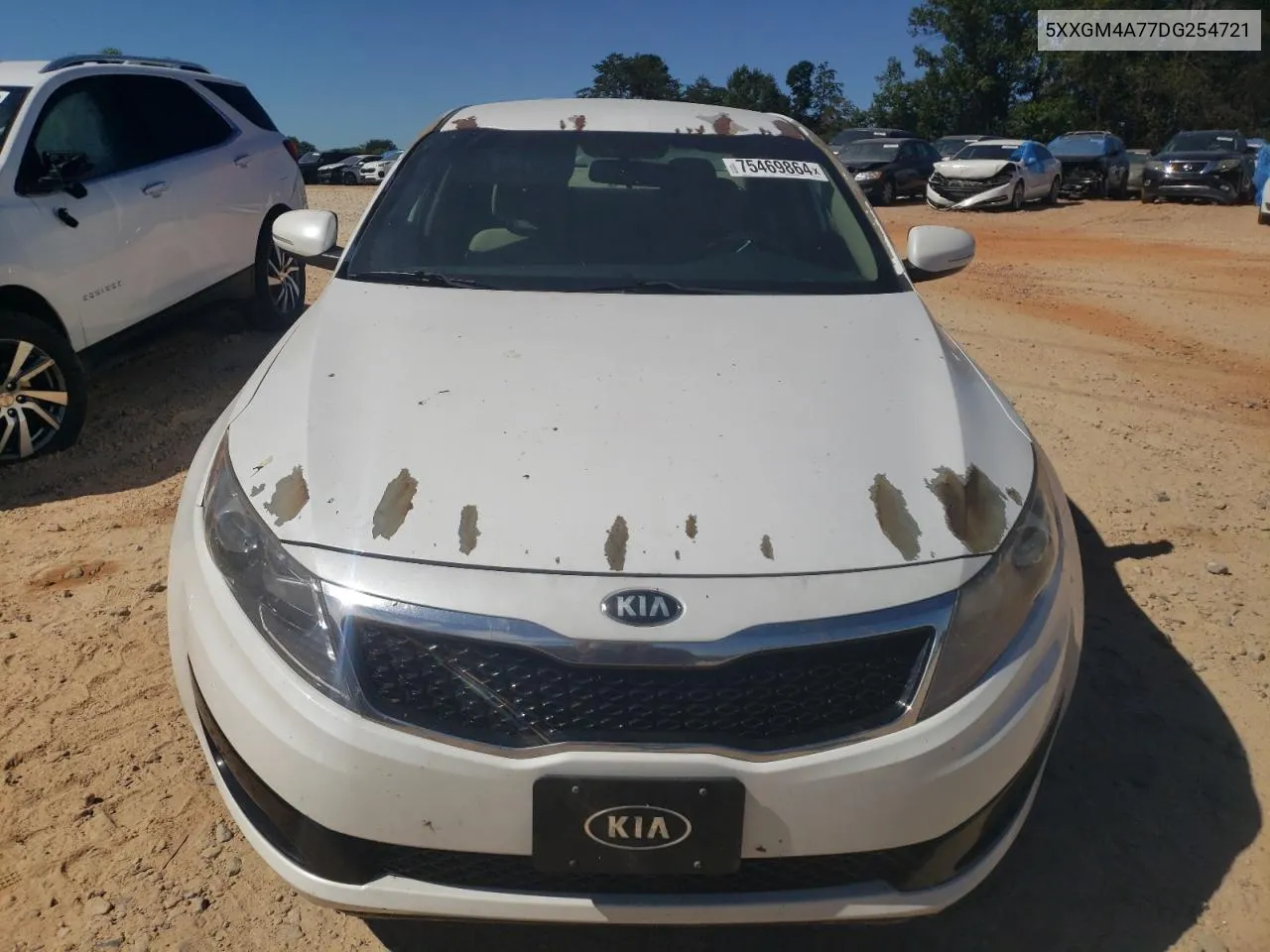 5XXGM4A77DG254721 2013 Kia Optima Lx