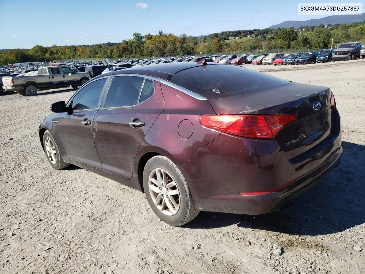 2013 Kia Optima Lx VIN: 5XXGM4A73DG257857 Lot: 75518634