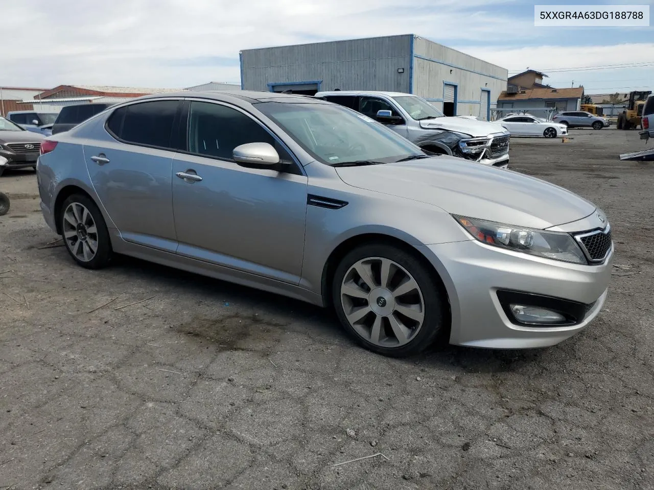 2013 Kia Optima Sx VIN: 5XXGR4A63DG188788 Lot: 75571274